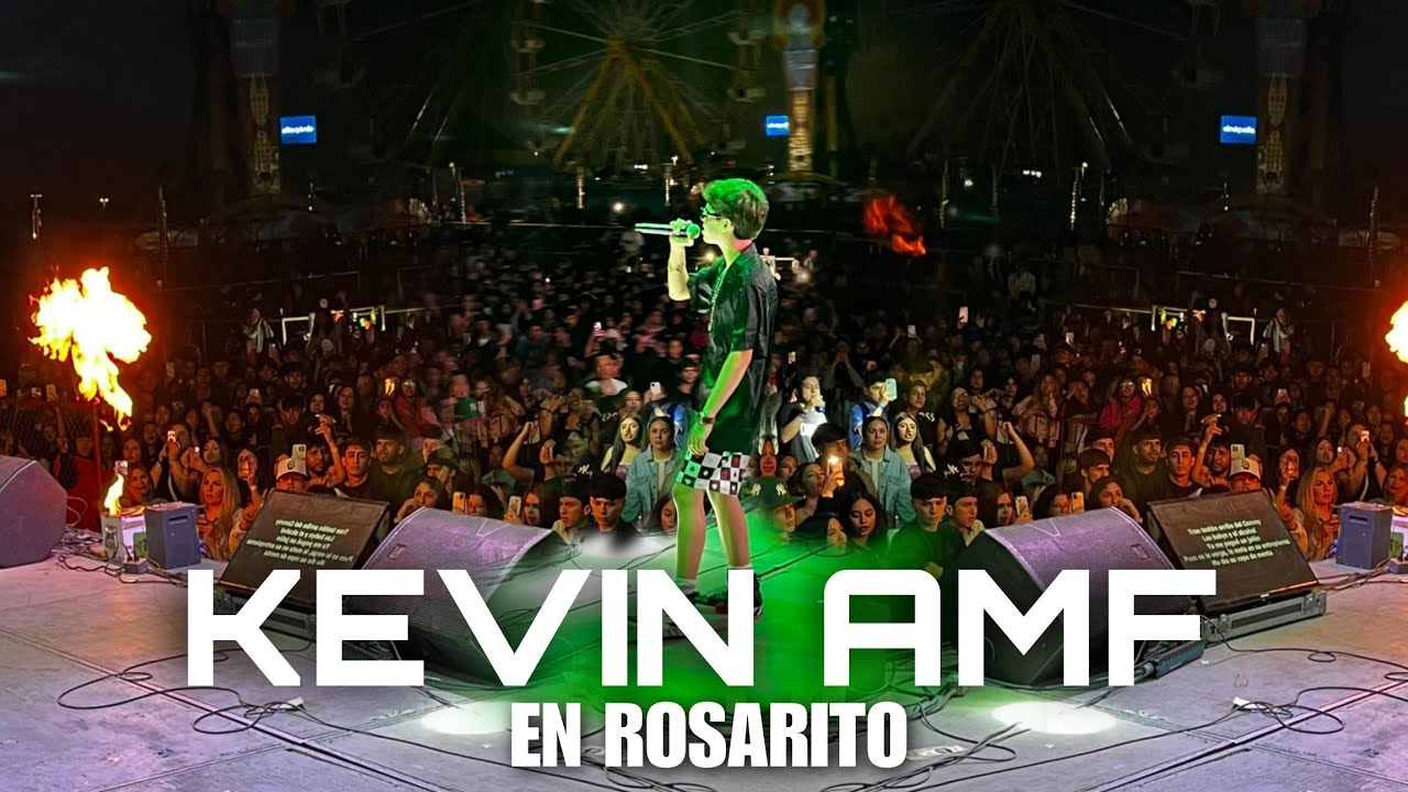 Concierto de KEVIN AMF en la FERIA DE ROSARITO🔥🍓 Show Espectacular