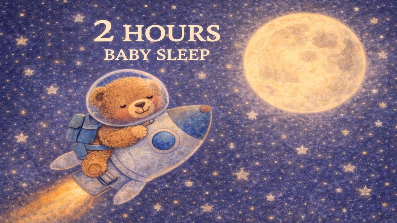 Nap Time Baby Sleep Music (2 HOURS) ☁️ Soft Instrumental | No Vocals