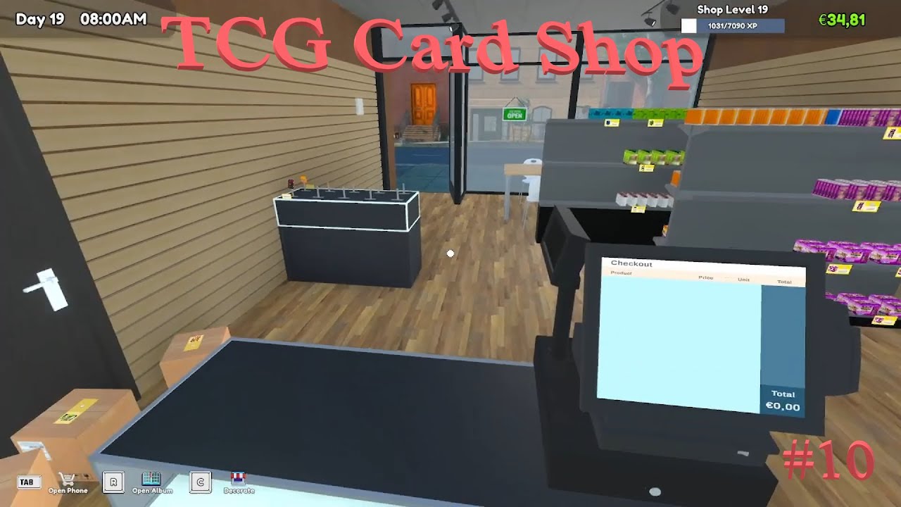TCG Card Shop Simulator – Episode 10: Blue Collection Unlocked & New Shop Layout 🏪🔵📦