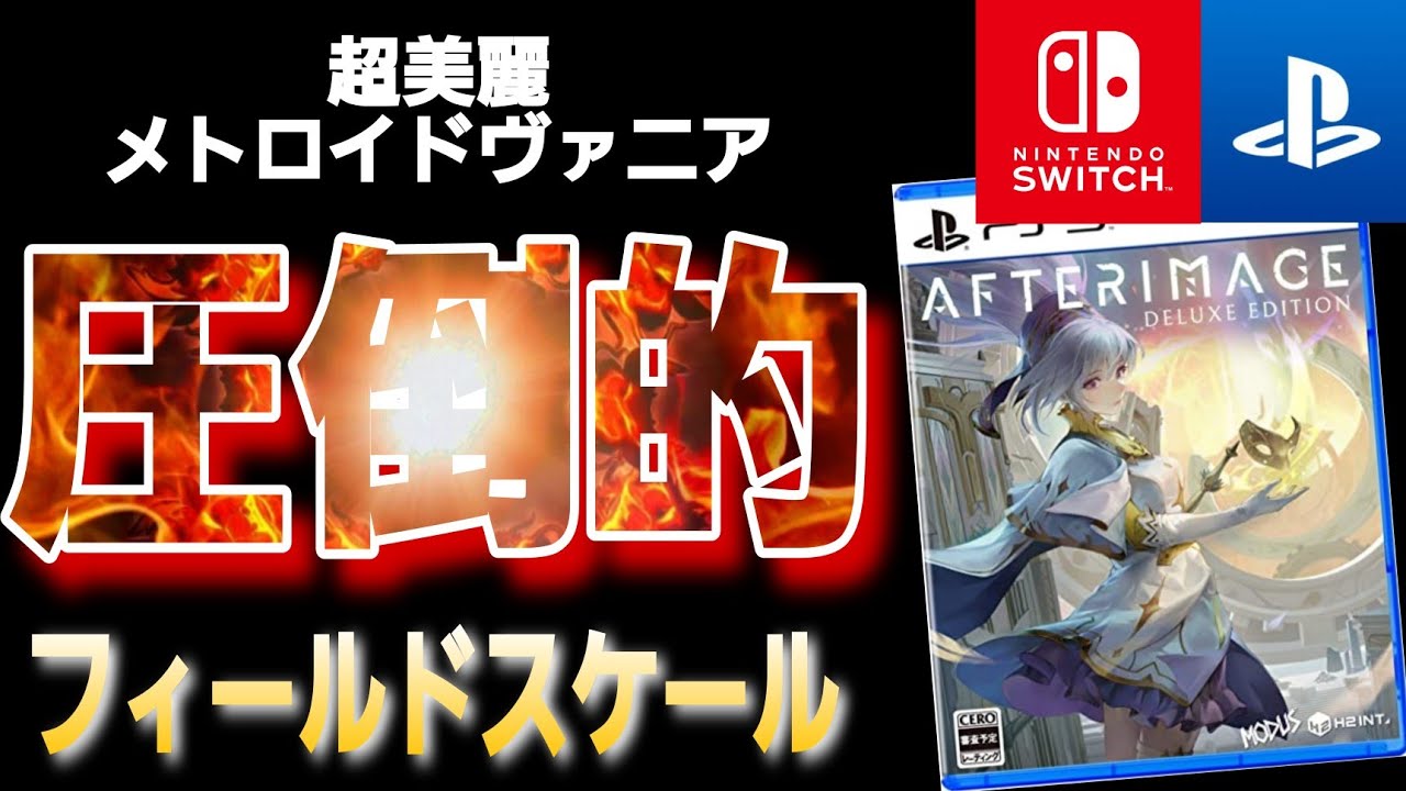 【驚愕のボリューム】メトロイドヴァニア系ARPG【アフターイメージ/Afterimage】クリアレビュー＆ゲーム紹介 PS4/Switch