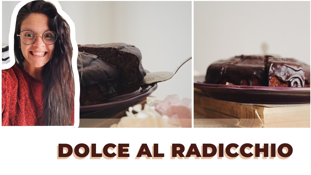 Dolce al radicchio di Chioggia -  VEGAN