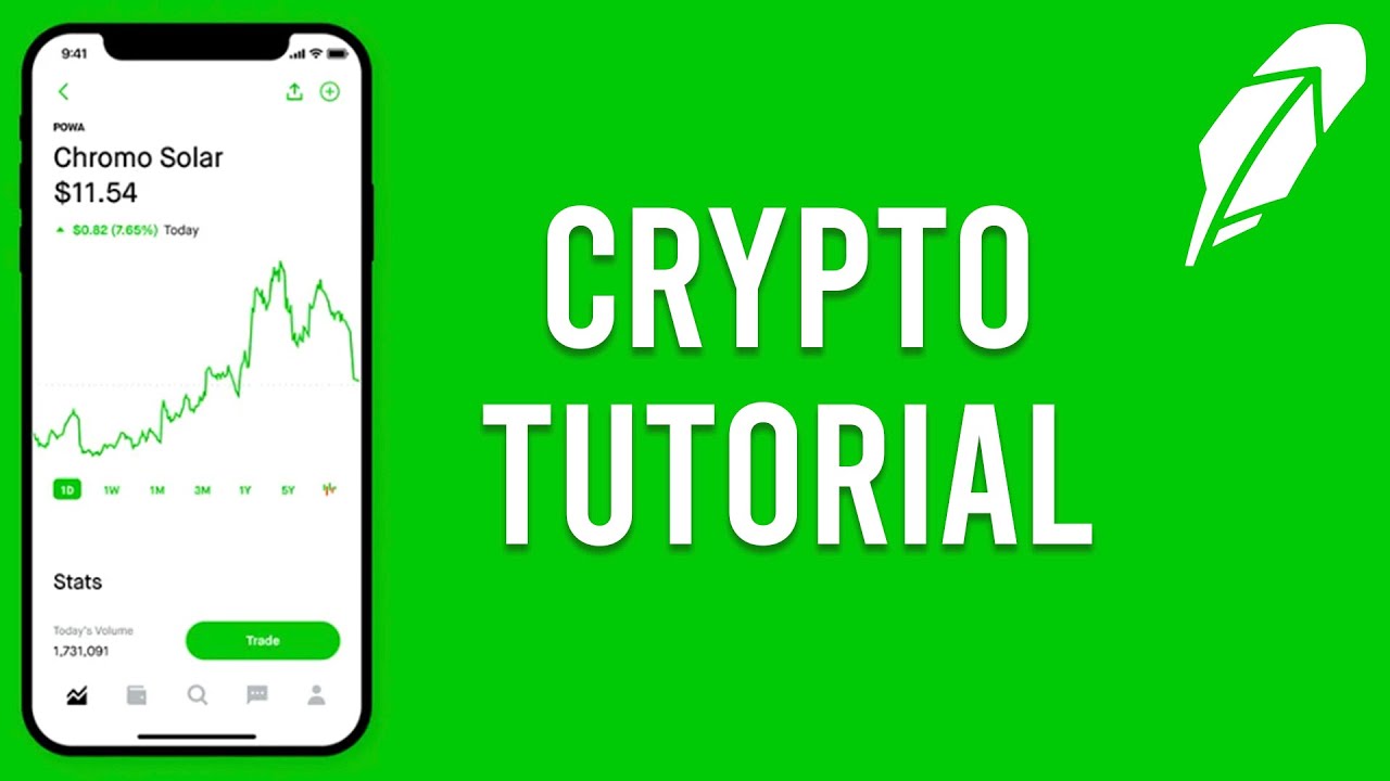 Robinhood Crypto Tutorial