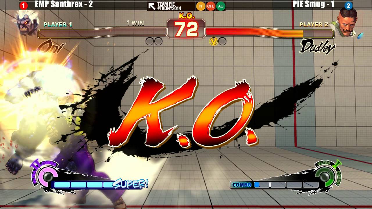 USF4 @ The King of NY A League - EMP Santhrax vs PIE Smug