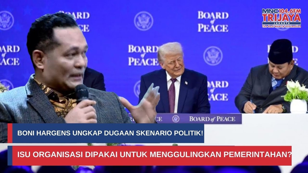 Panas! Boni Hargens Sebut Ada Upaya Gulingkan Pemerintah Lewat Isu BoP I Rakyat Bersuara