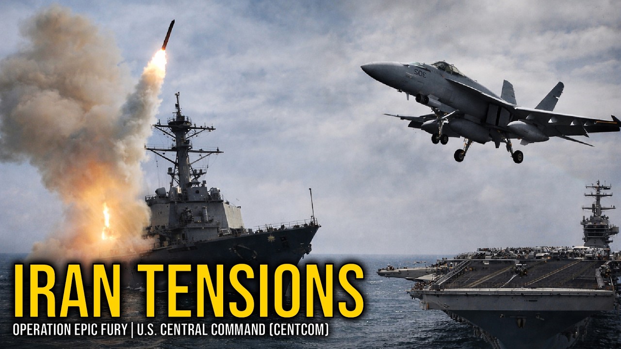 U.S. Launches Missiles in the Middle East | Operation Epic Fury | U.S.–Iran Tensions (2026)