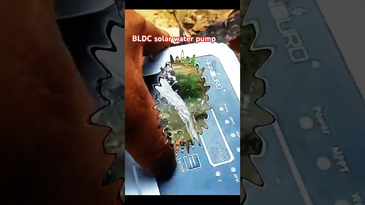 bldc solar water pump//shehzaad pump 