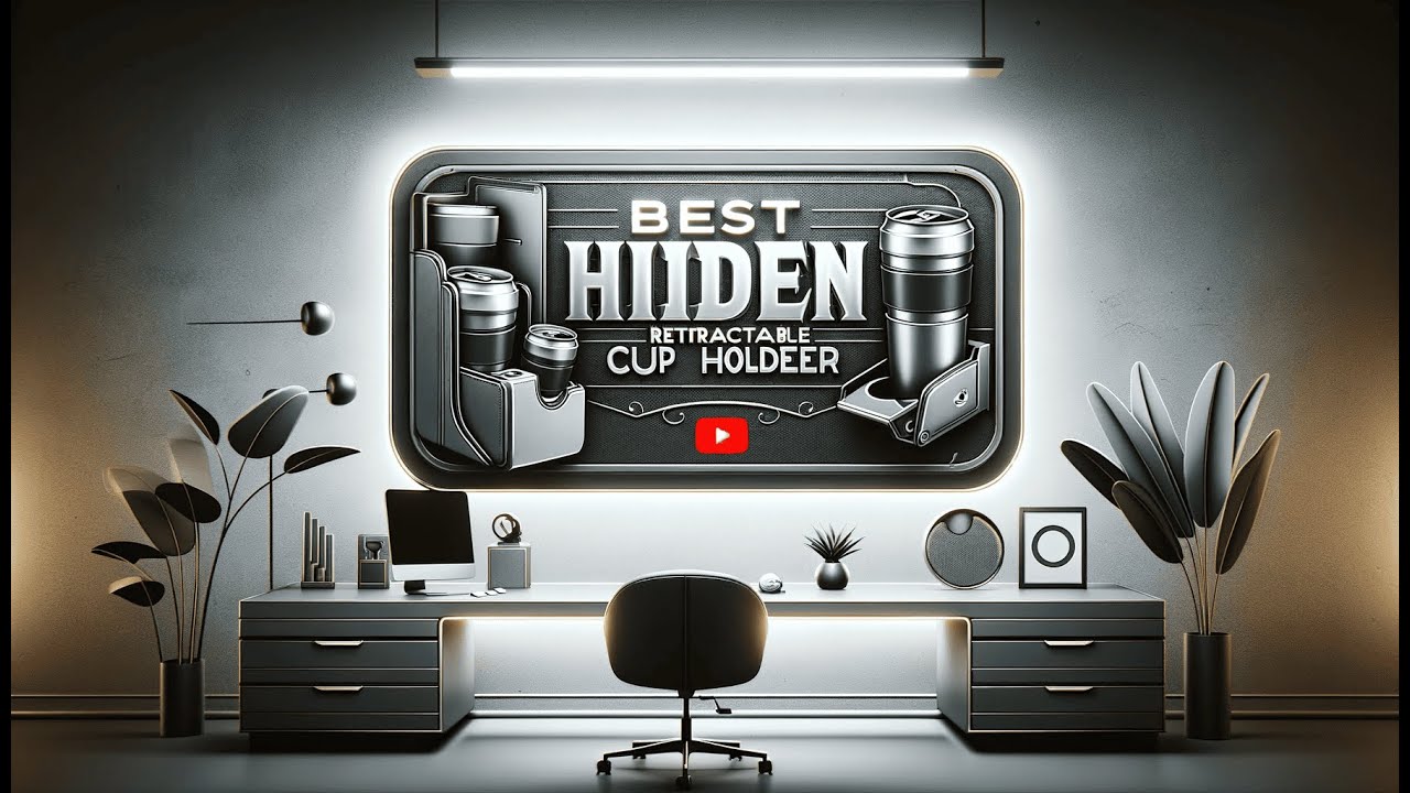 🤫 Best Hidden Retractable Cup Holder | Sleek and Convenient Cup Holder Solution 🍹