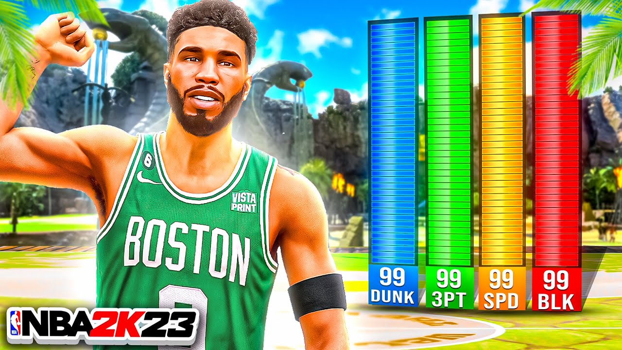 JAYSON TATUM BUILD IS UNSTOPPABLE IN 2K23! Best ISO Build NBA 2K23!