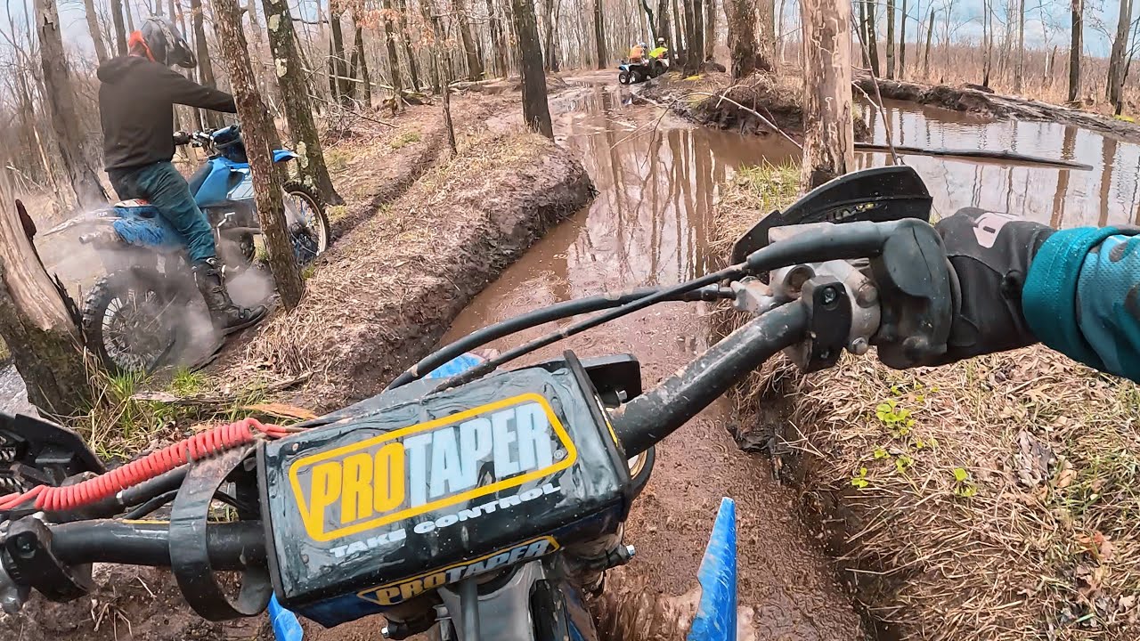 Trail Riding Dyracuse After the Rain 