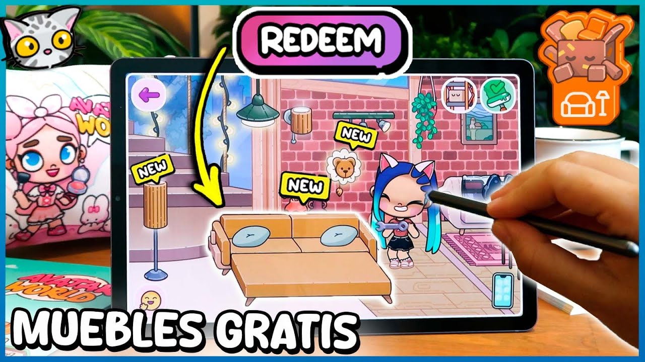 🔓 ¡MUEBLES GRATIS! Consigue Artículos PREMIUM con Trucos Secretos en Avatar World 🏡✨
