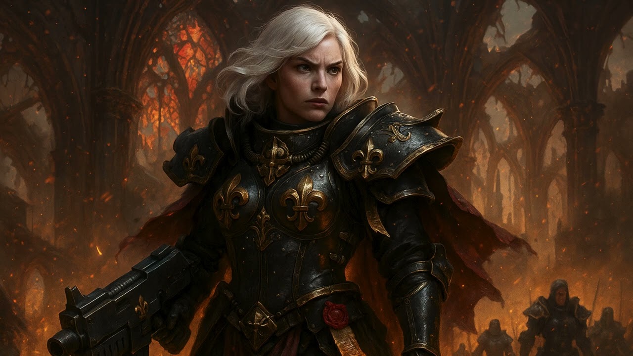 ADEPTA SORORITAS – Strike Like Heaven’s Fire (Epic Symphonic Battle Metal • WH40K Fan Song)