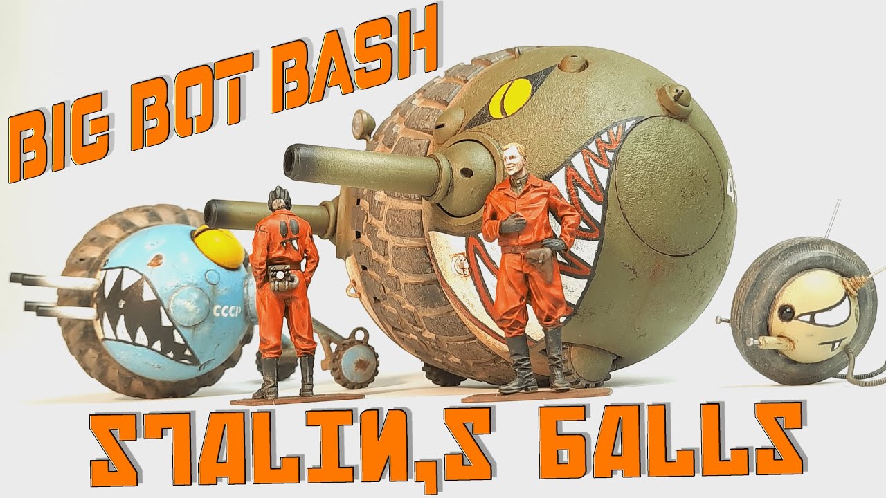 У меня есть роботы Soviet Ball, РАЗБИТЫЕ БОТАМИ, и ТОНК для Fallout. #bigbotbash