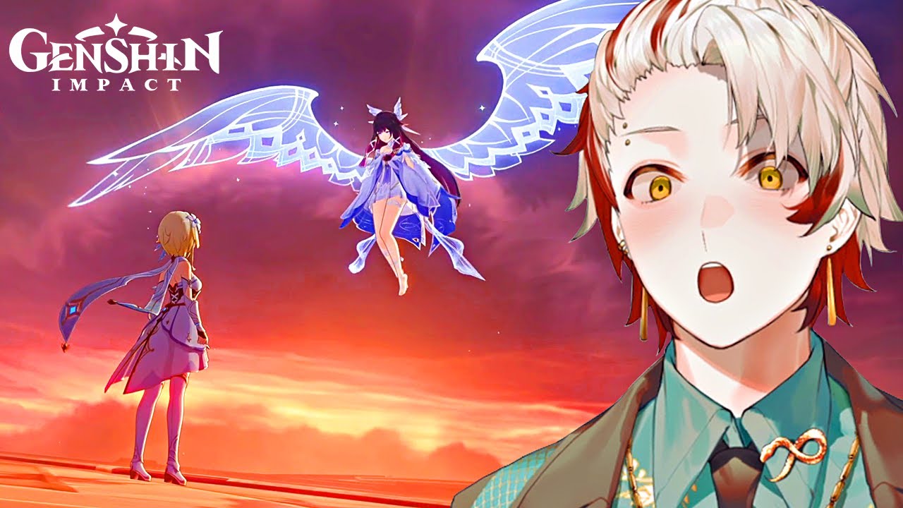 GENSHIN'S BEST QUEST!! Luna 4 Archon Quest Act 7 & 8 FULL REACTION (Genshin Impact)