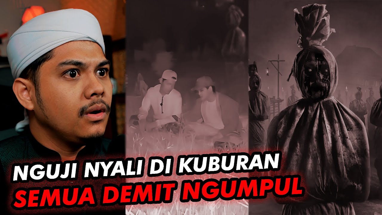 PENAMPAKAN POCONG INI TERLALU JELAS SIH👻👻👻 Reaction Horror