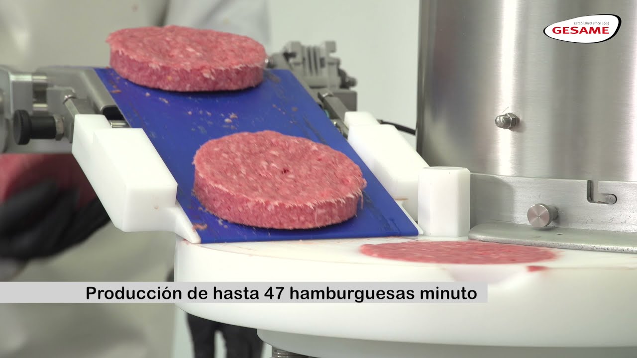 Nueva Formadora de Hamburguesas y Albóndigas Gesame MH100A KIT
