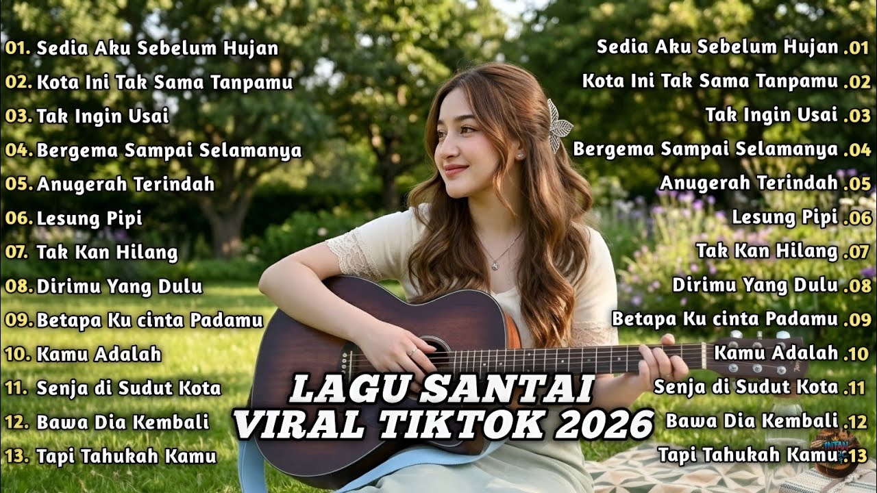 Lagu Pop Indonesia Paling Santai 2026 🎶 Acoustic Chill Lofi Teman Fokus & Healing