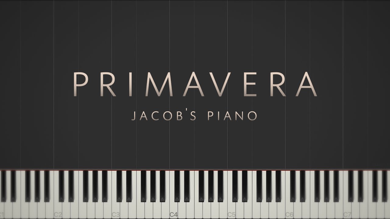 Primavera - Ludovico Einaudi \\ Synthesia Piano Tutorial