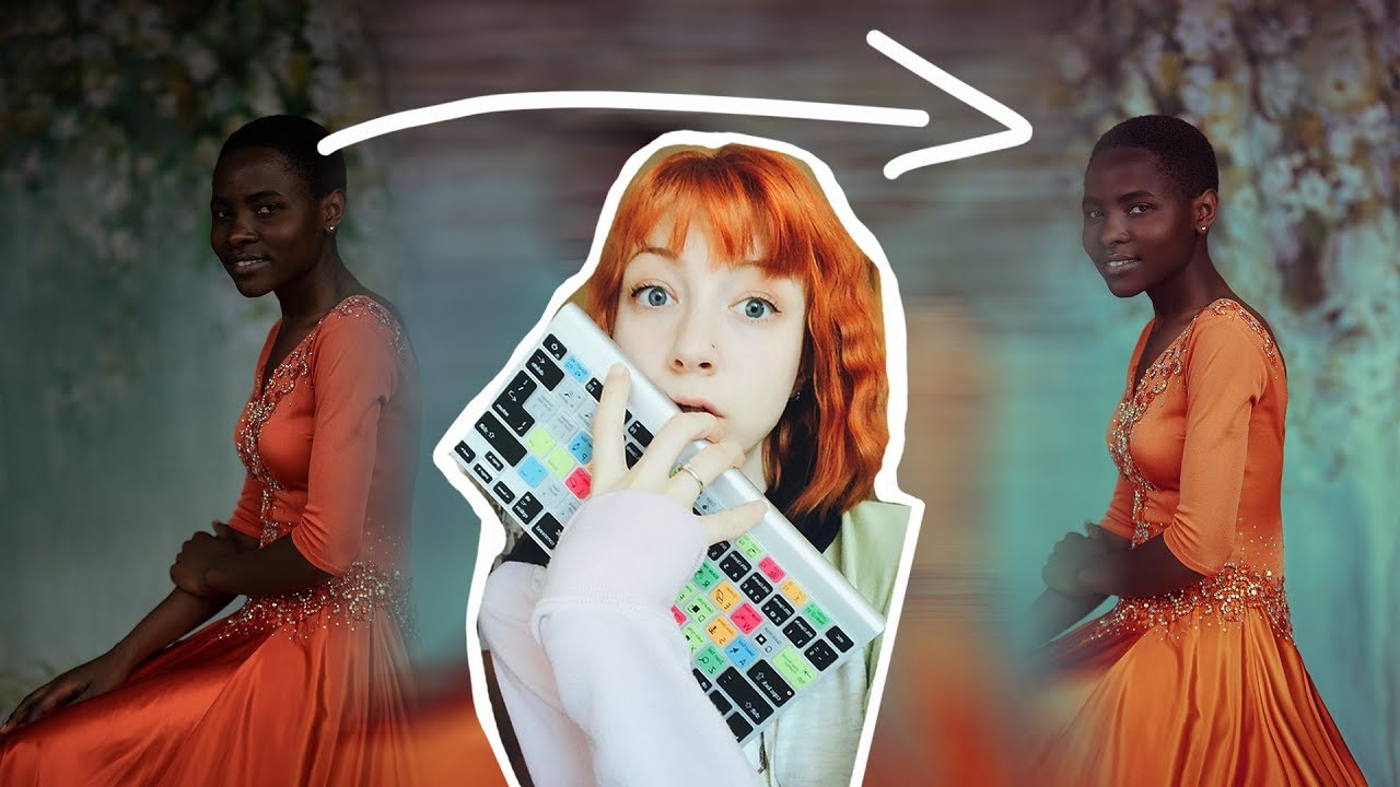 Photoshop time lapse - Joselyne
