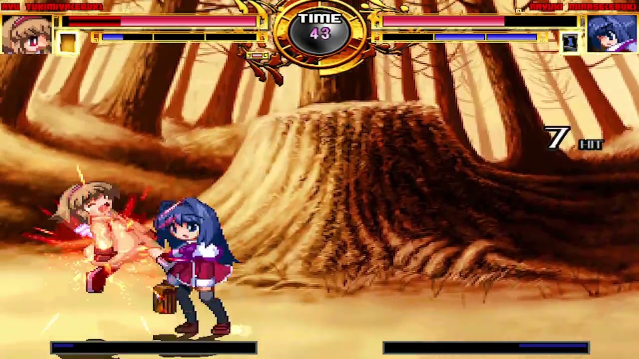 NICK54222 MUGEN: Ayu Tsukimiya VS Nayuki Minase