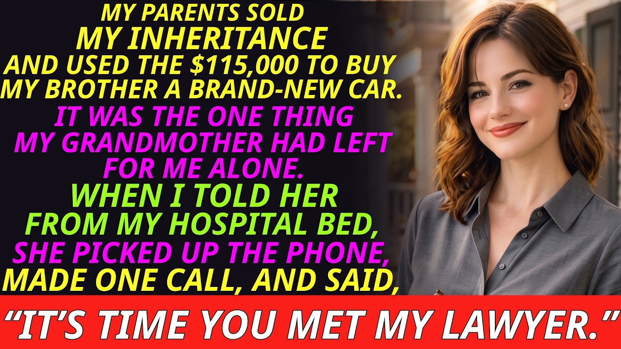 My Parents Sold My Inheritance To Buy My Brother A Car&mdash;My Grandmother's Revenge Silenced Everyone.