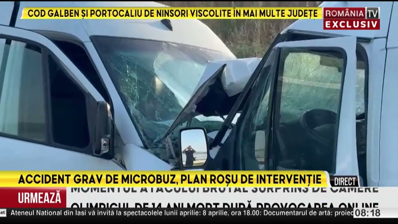 Plan roşu de intervenţie, accident grav &icirc;n Prahova
