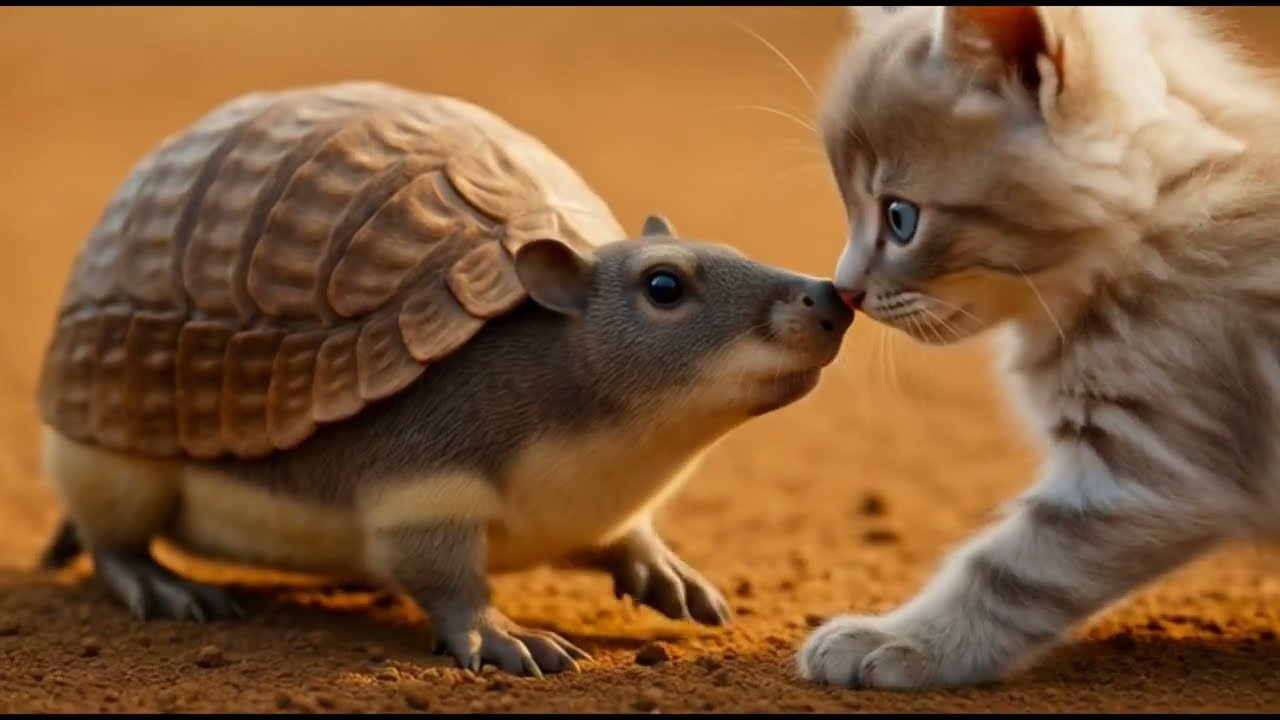 Stress Melting Video, Healing Moments Created by Animals