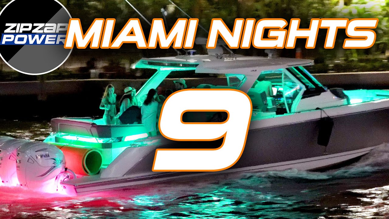 Miami River Nights 9 / Riva Argo, HCB 42 Lujo, Viking...