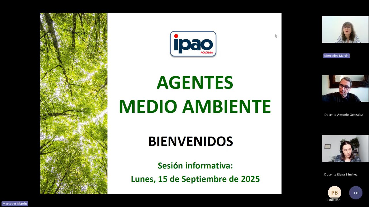 Sesión Informativa Agentes  Medio Ambiente