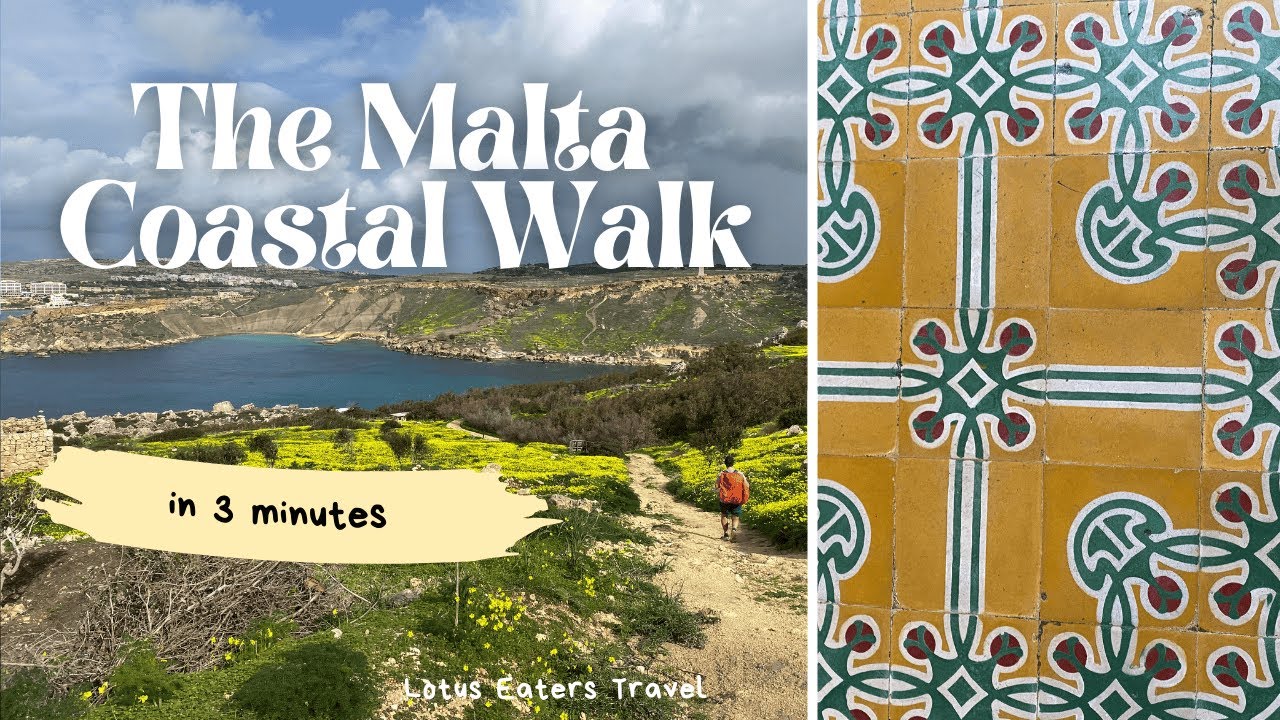 We walked around Malta in 10 days | find out how to do it | Malta coastal walk