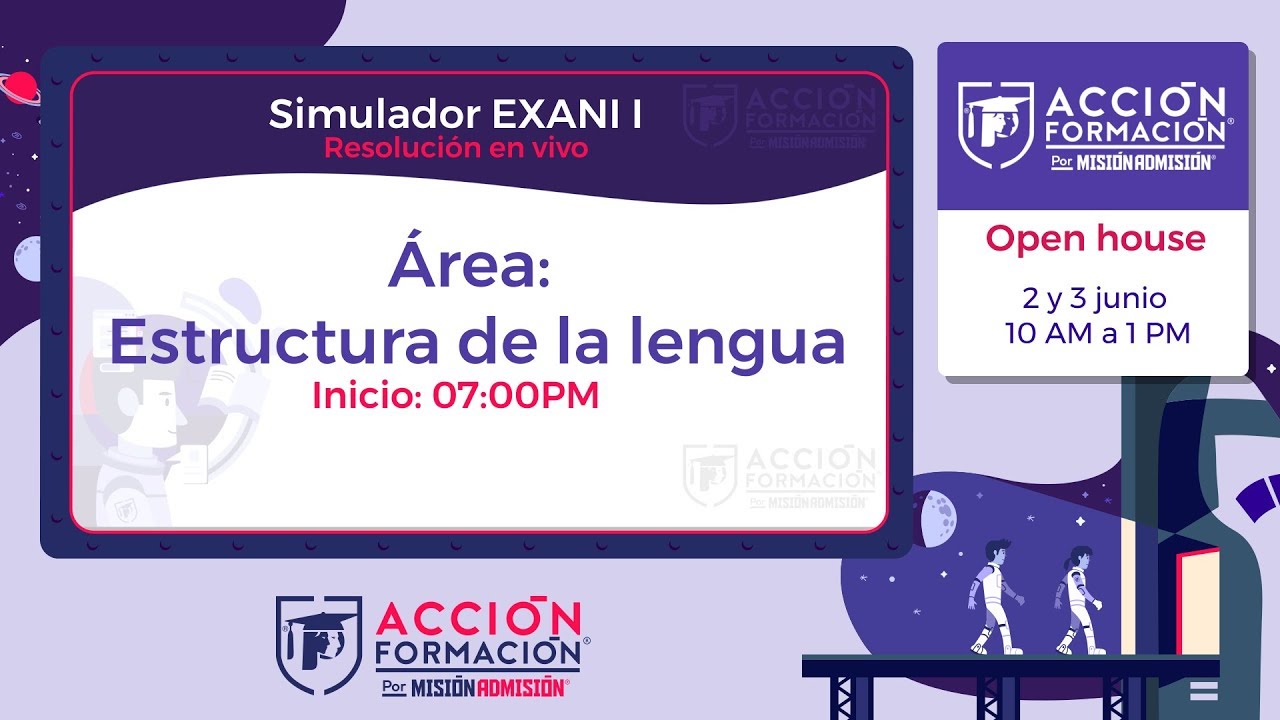 Simulador EXANI I - Resolución en vivo | Misión Admisión