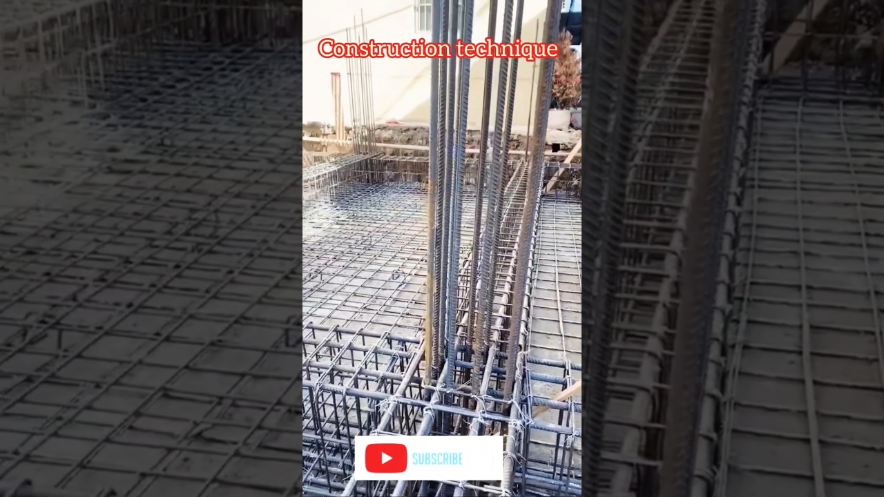 how to build a storng foundation rcc column#column#reinforcementwork #civilengineering#rcccolumn
