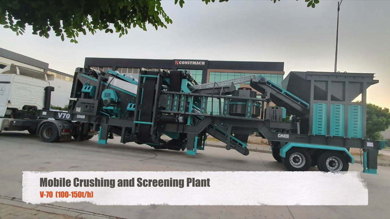V-70 Mobile Sand Making Plant