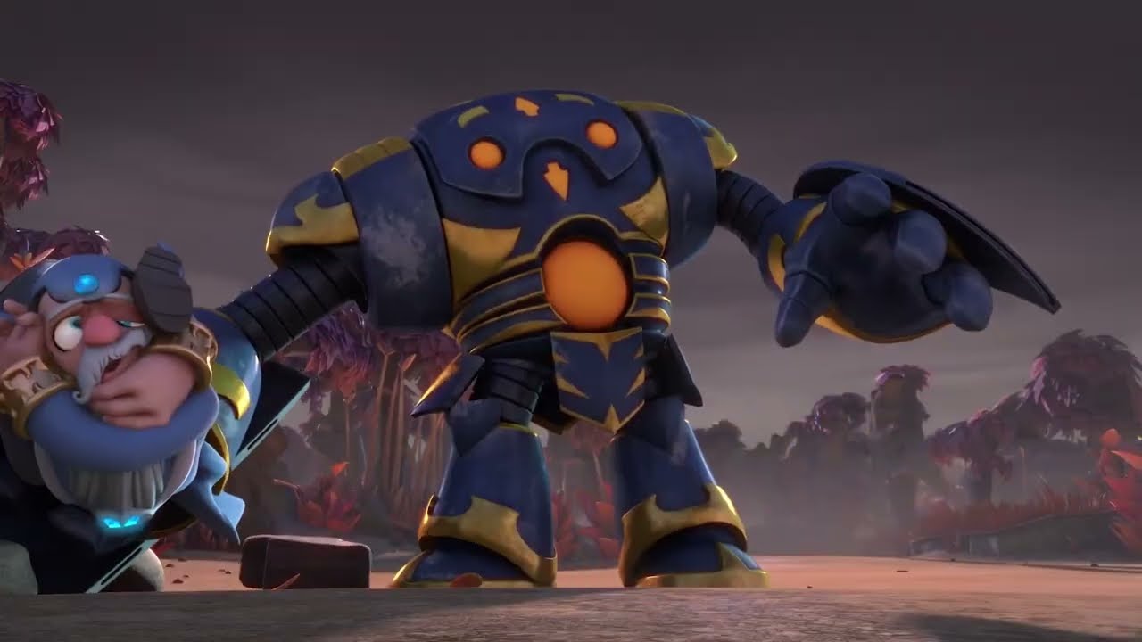 Master Eon Vs Machine! (Skylanders Academy)