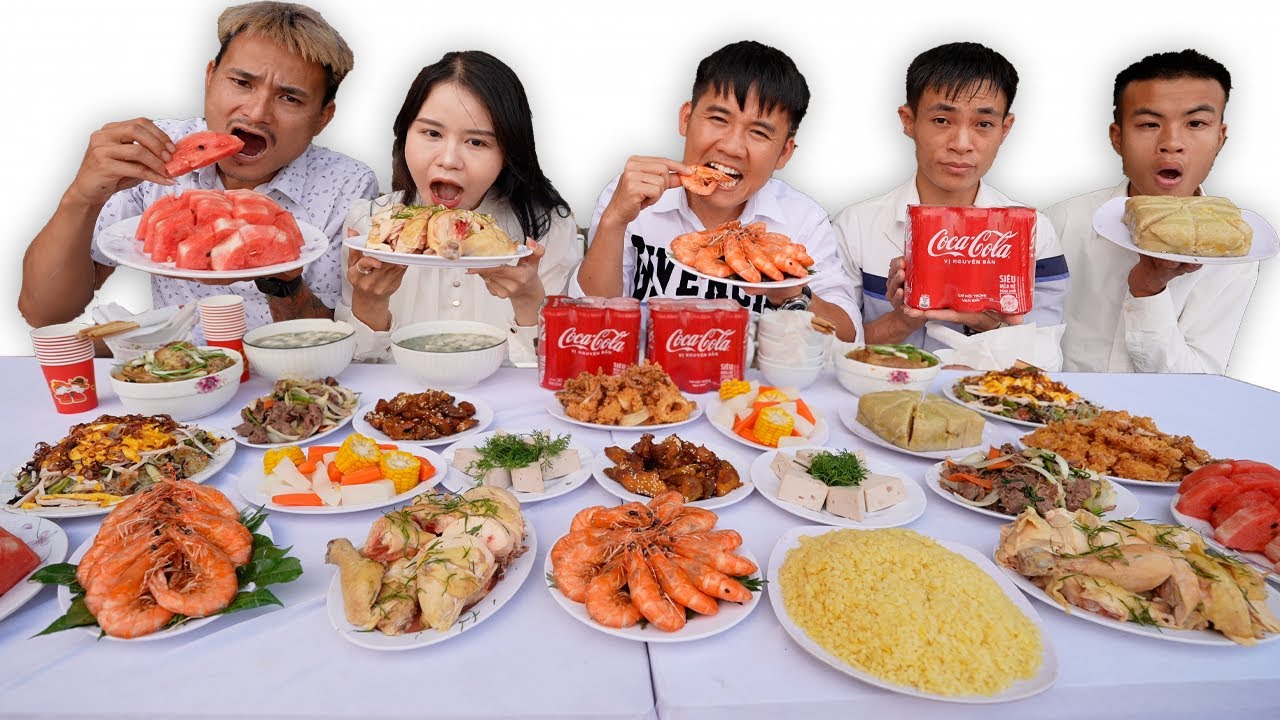 Hưng Troll | Thử Thách Người Cuối Cùng Ngừng Ăn Mâm Cỗ Bên Cồn Thắng Nhận 500$