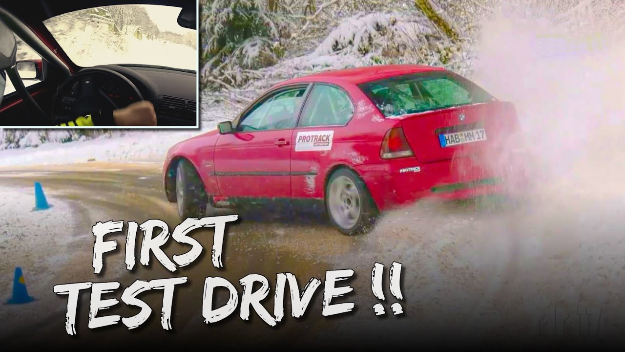 FIRST ROLLOUT! BMW E46 Compact 325ti x 330i Rally Build