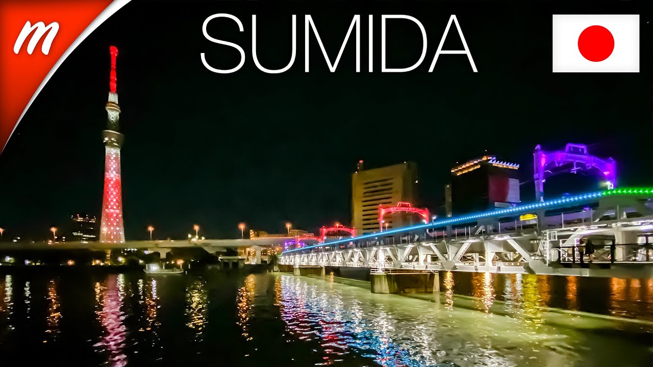 TOKYO Walking Tours | Сумида River Walk и Tokyo Skytree Town