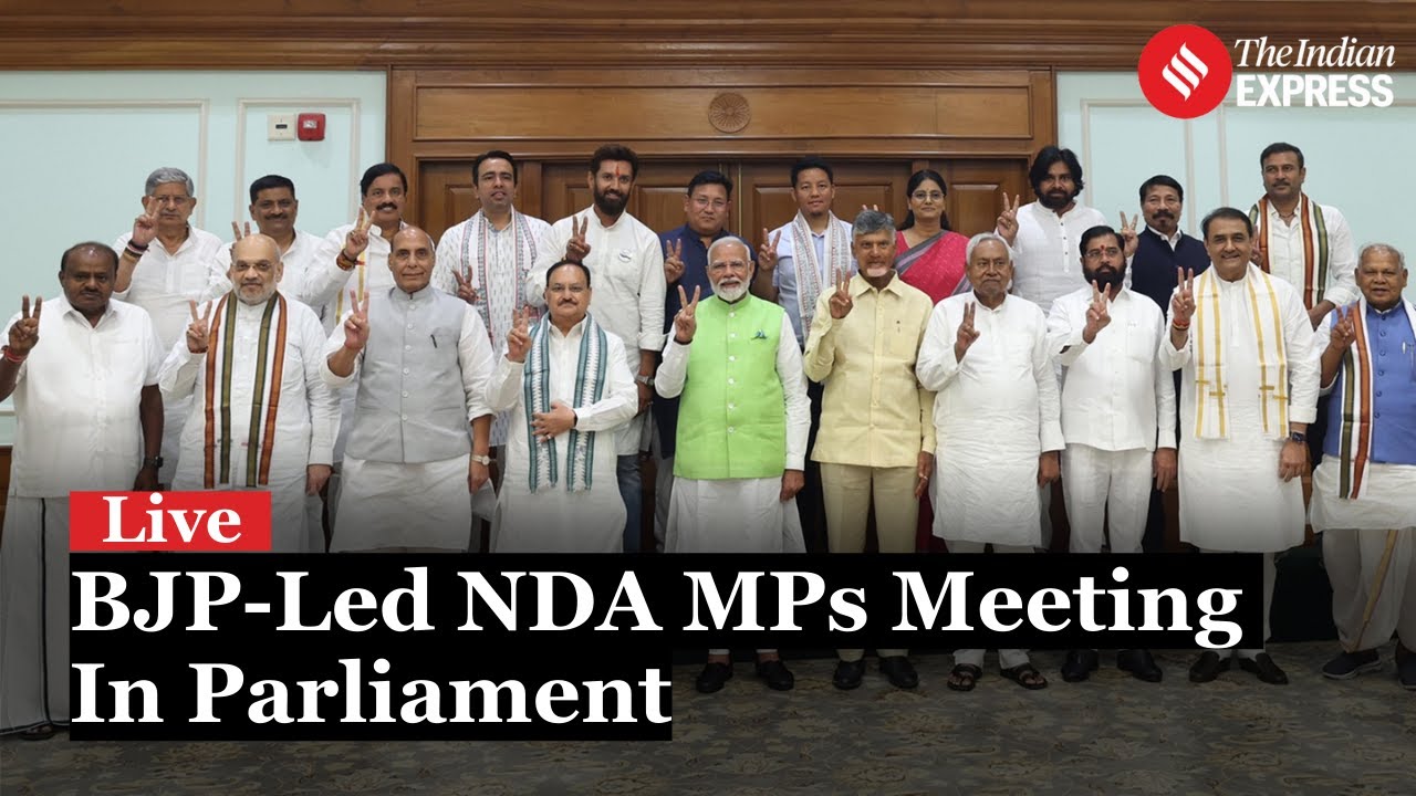 NDA Meeting In Parliament | PM Modi Speech | NDA Alliance | Nitish Kumar | Chandrababu Naidu