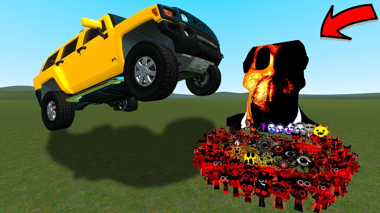 Obunga Nicos Vs Cars - Garry's Mod [Nexbots]