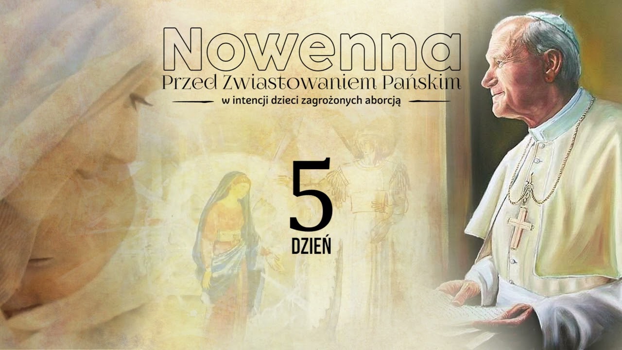 #5 dzień nowenny przed Zwiastowaniem Pańskim 