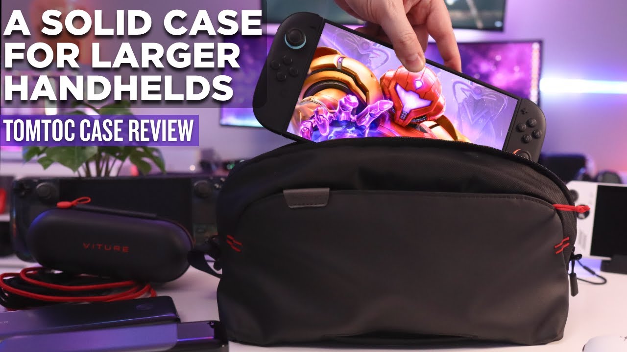 Tomtoc Carrying Case Review - A Stellar Solution for BIG Handhelds