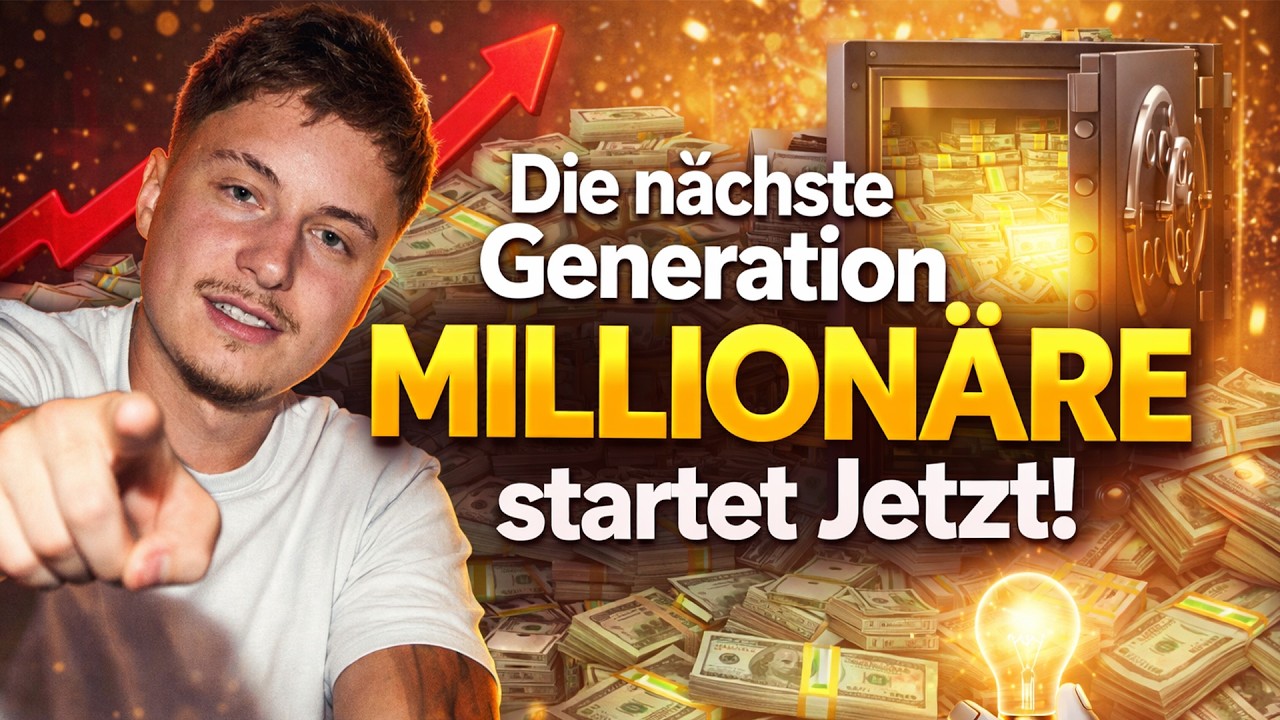 Die nächste Generation Millionäre startet Jetzt! (Bist du dabei?)