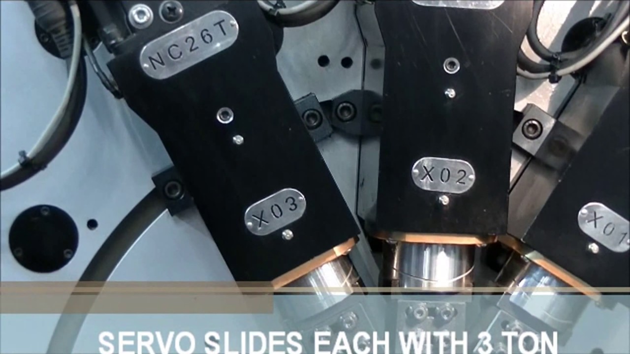 YSM 26T NC WITH INDEPENDENT SERVO SLIDES - NO CAMS