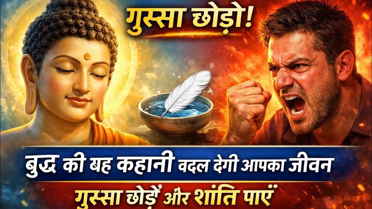 बुद्ध की यह कहानी बदल देगी आपका जीवन | गुस्सा छोड़ें और शांति पाएं l buddhist story control temper