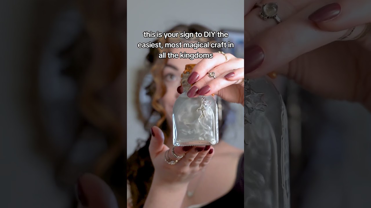 your next craft is DIY potion bottles #craftideas #fantasy #diyart #diycrafts #whimsy