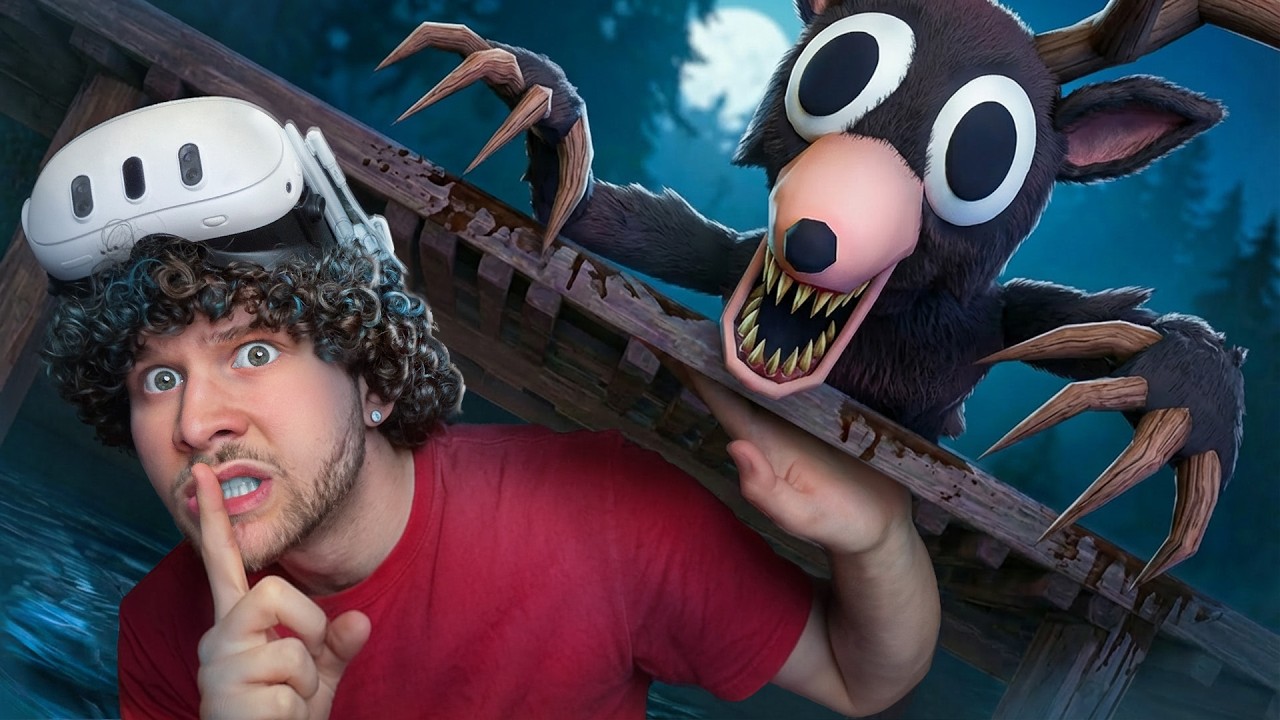 Я играл в 99 ночей в лесу в VR