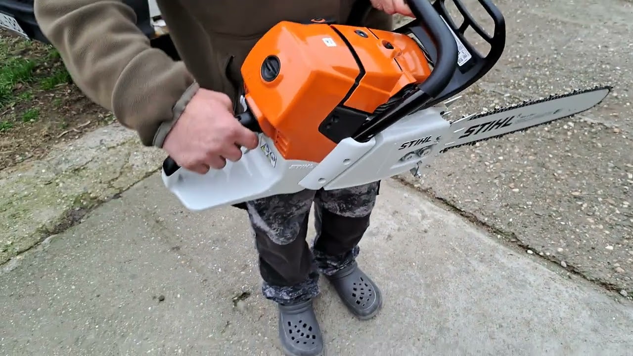 Stihl ms 661 hideg indítás 
