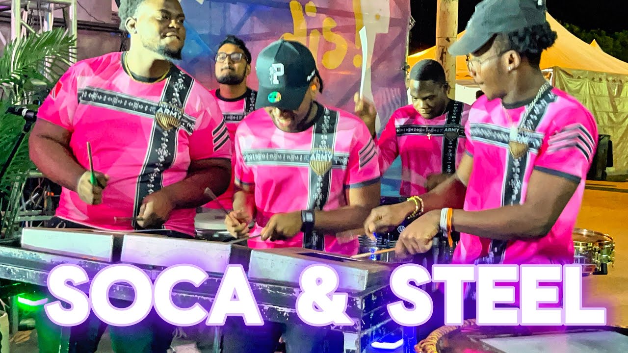Soca in the Village at Carnival Village in the Queen’s Park Savannah Trinidad