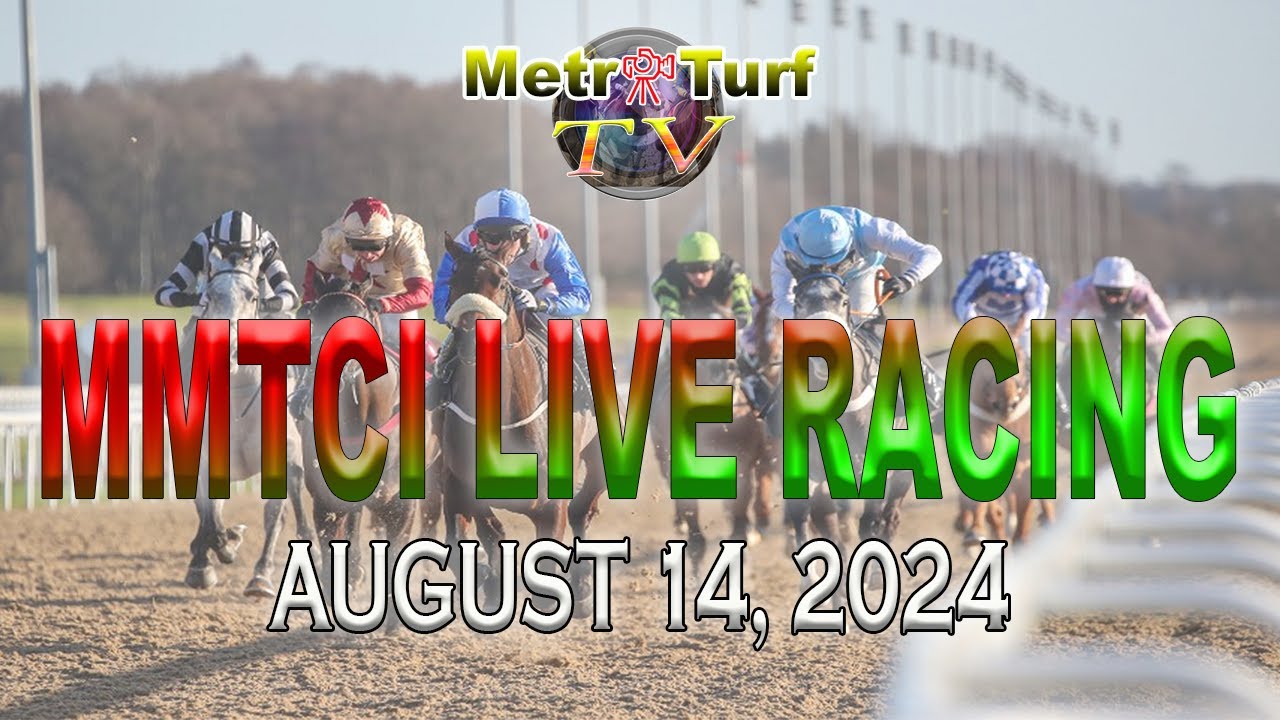 August 14, 2024 | Philippines Horse Racing Live | Metro Manila Turf Club