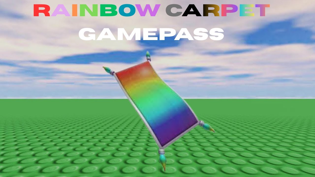 How To Add Rainbow Carpet Gamepass To Your Roblox Game?