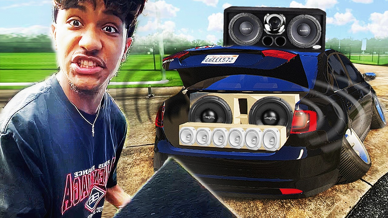 I INSTALLED THE WORLDS LOUDEST SOUND SYSTEM IN MY SLAMMED CAR (TOO LOUD)